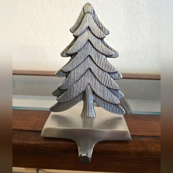 New vintage Crate & Barrel solid iron stocking hook. - Picture 1 of 6